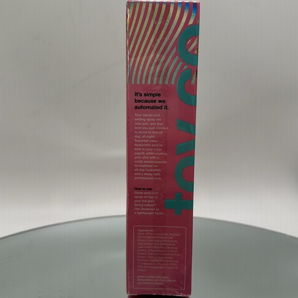 Toy factory super set hyaluronic setting spray NIB - Picture 3 of 4